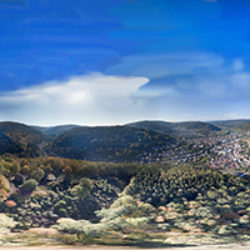 Burg Eberbach Vogelperspektive