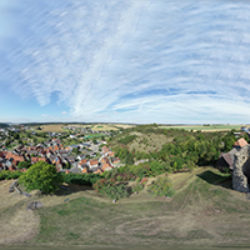 Burg Schweinberg Vogelperspektive